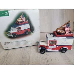 Dept 56 58660‎ AS IS American Pride Village Express
